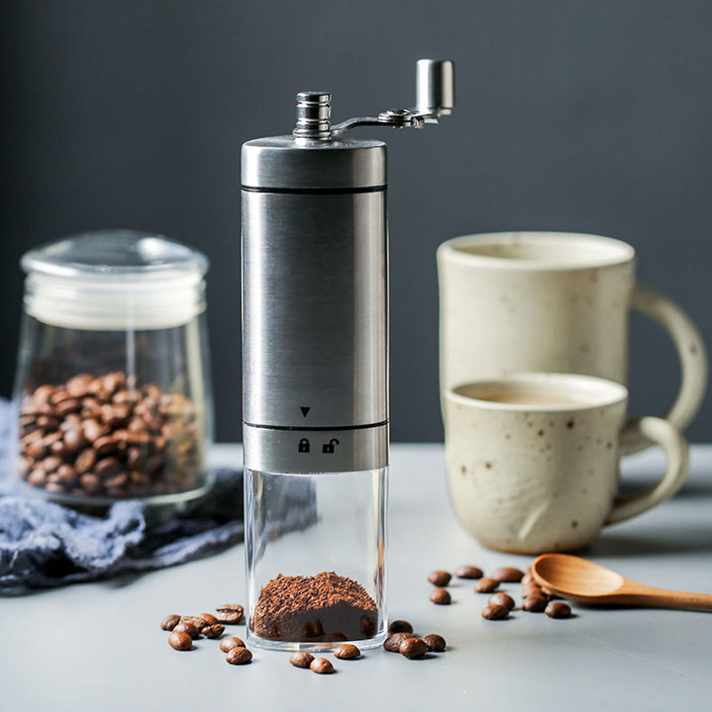 Hand Manual Adjustable Ceramic Coffee Portable Grinder - Kitchenfiy