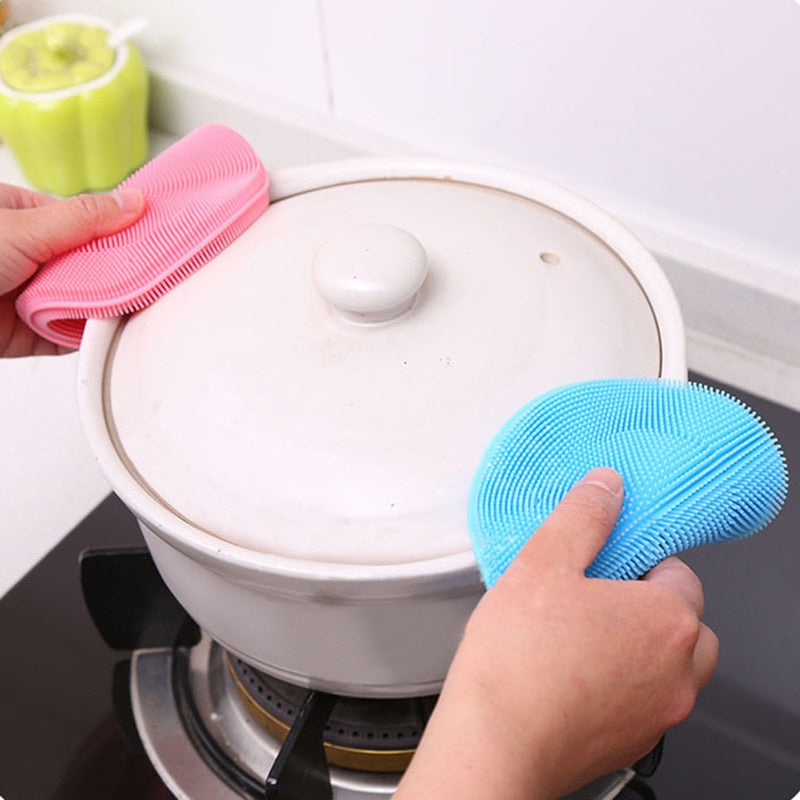 1Pc Silicone Magic Cleaning Brushes - Kitchenfiy