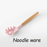 Pink Silicone Cooking Kitchenware Tool